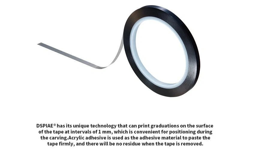 DSPIAE CG-04 Adhesive Backed Tape 4mm (30m) / Samolepící páska pro vedení rydla