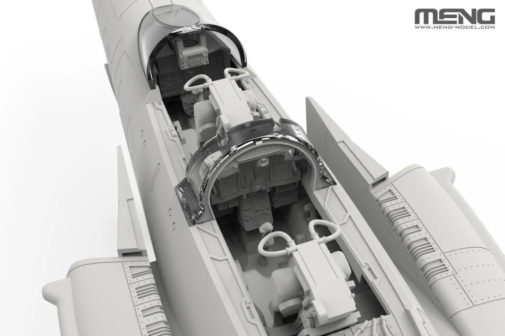 MENG McDonnell Douglas F-4E AUP fighter jet (Greek Air Force) - Phantom 1/48