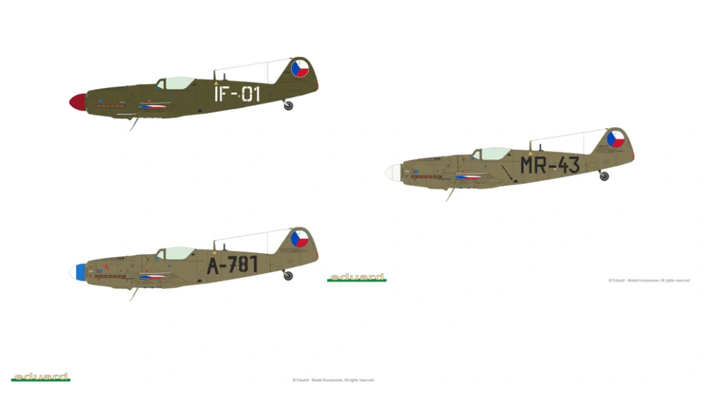 Eduard Avia S-199 s vypouklým překrytem kokpitu ProfiPACK (ČR) 1/72