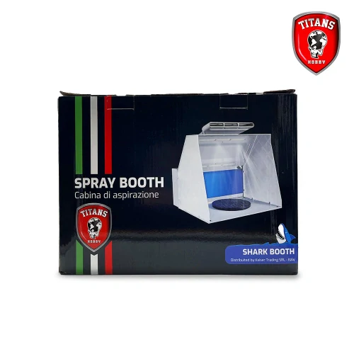 Titans Stříkací filtrační box pro Airbrush - 5,1m3/min + LED + Ext. hadice