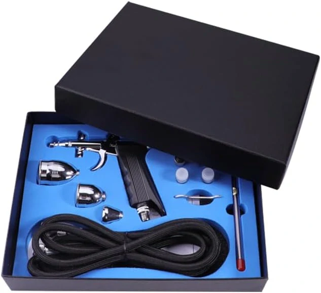 Langlengtec ‎116B Double Action Airbrush 3v1 0,3mm + 0,5mm + 0,8 mm (Trigger type)