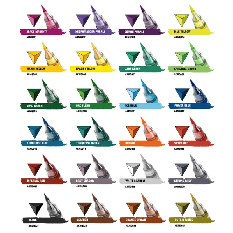 AK Quick Markers Special Box - Full Range 34 Markers