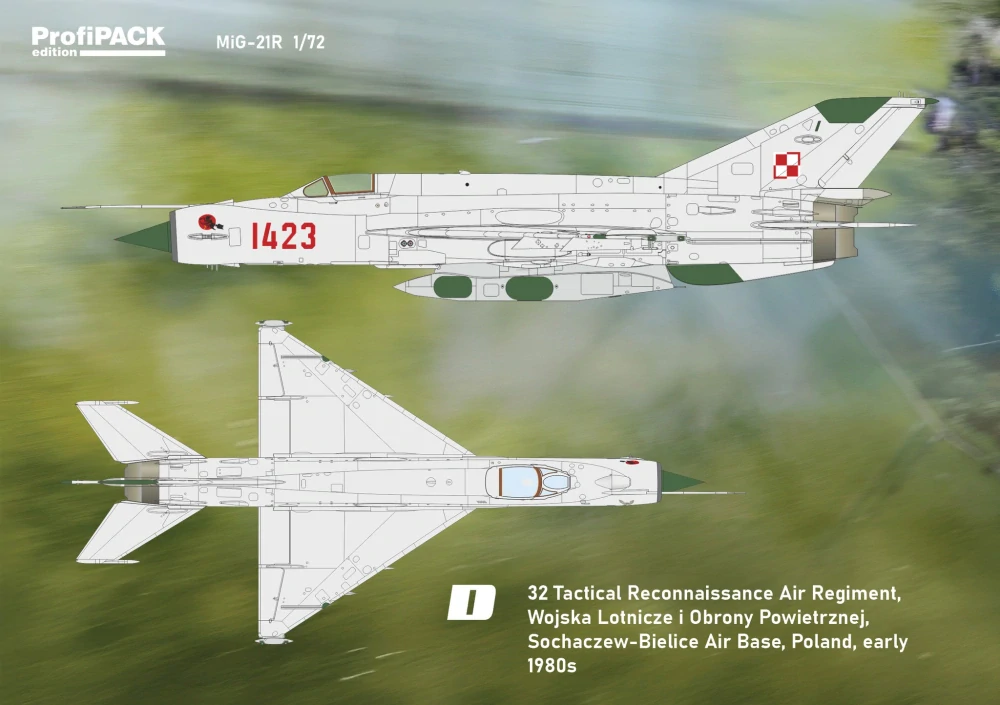 Eduard MiG-21R ProfiPACK 1/72 (ČR)
