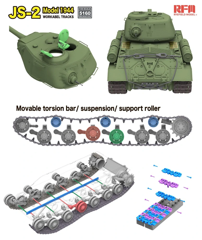 RFM JS-2 Model 1944 (IS-2) 1/35