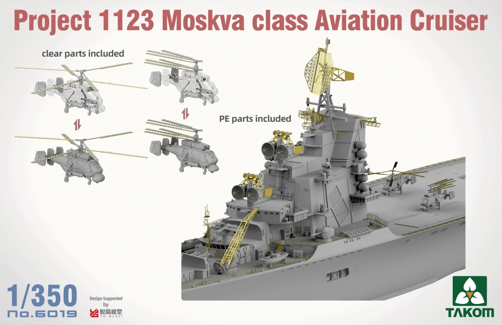 Takom Project 1123 Moskva class Aviation Cruiser 1/350 (Předobjednávka červenec)