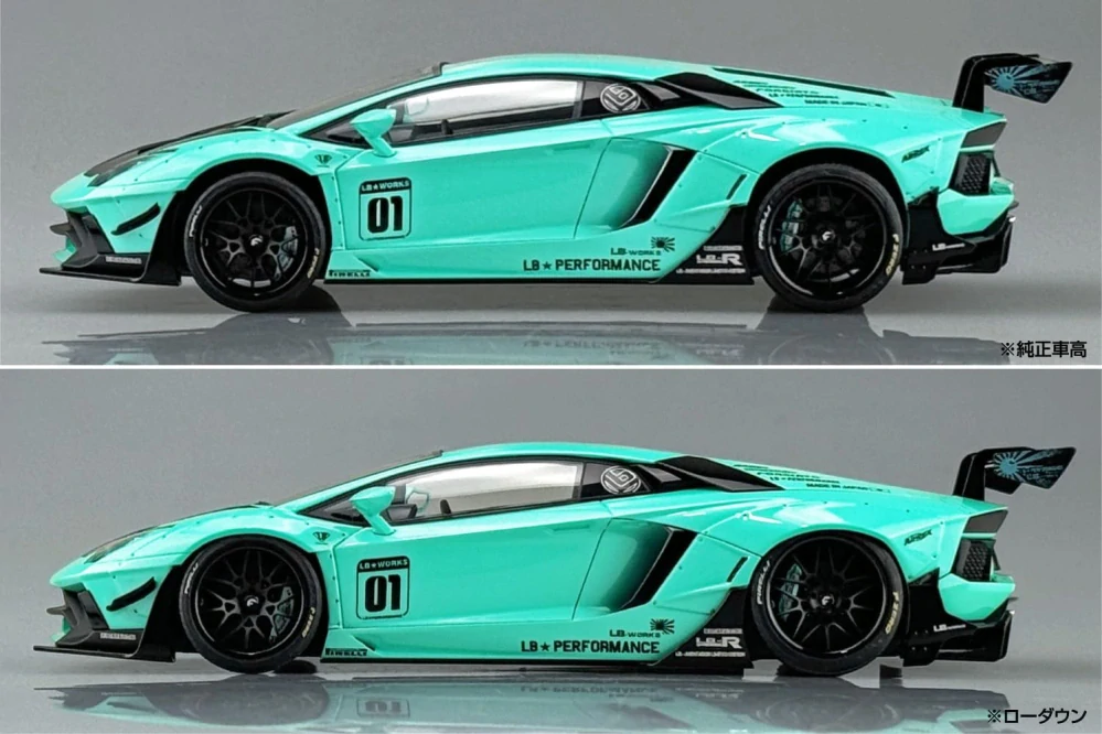 Aoshima LB-WORKS Lamborghini Aventador Limited Edition Ver.2 1/24