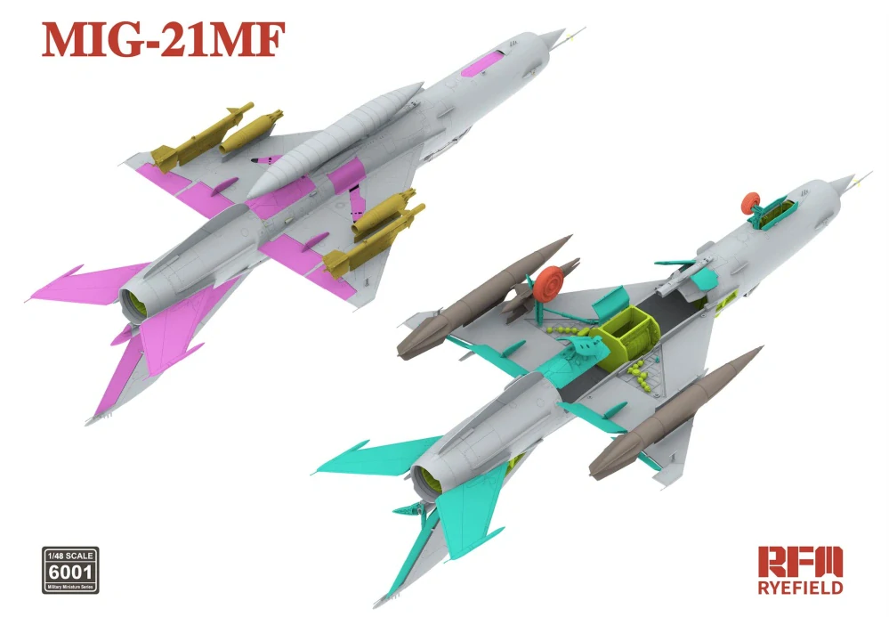 RFM Mig-21MF Fishbed J (ČR+SK) 1/48 (Předobjednávka srpen/září)