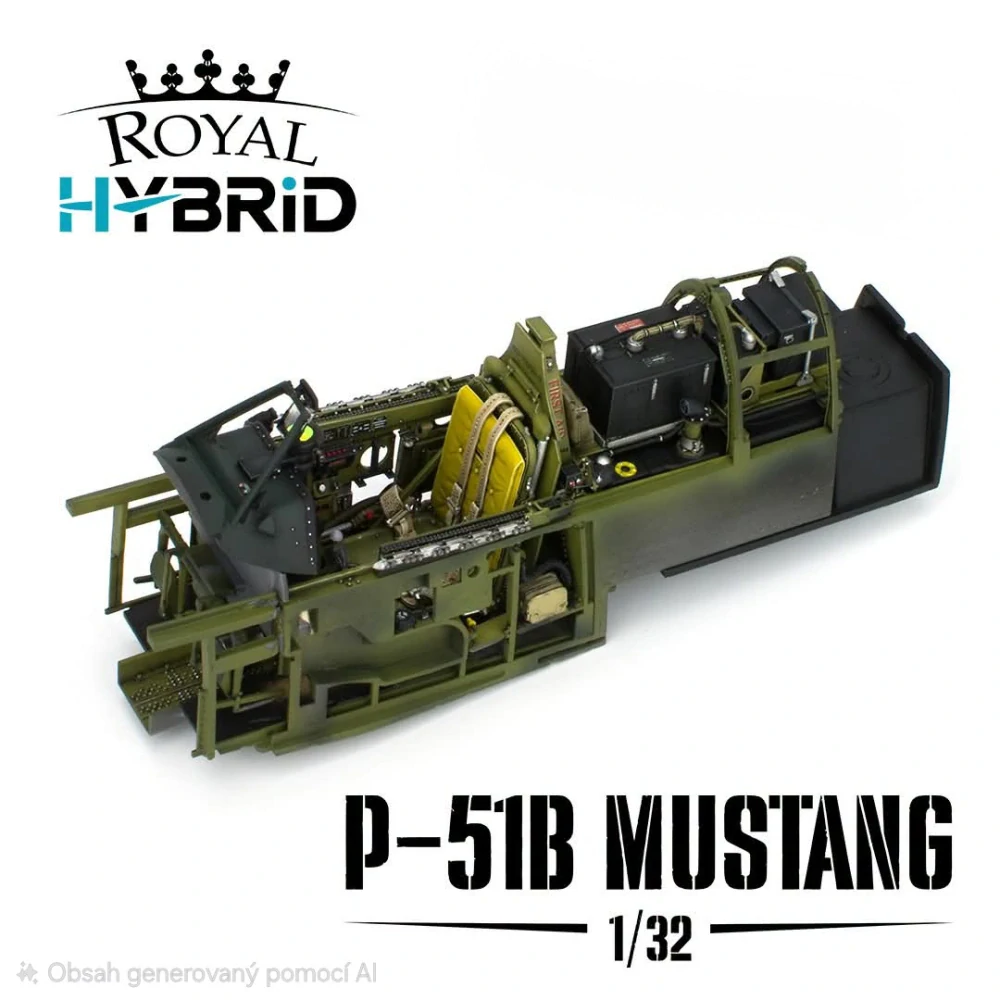 Eduard P-51B Mustang Royal Hybrid 1/32 (Předobjednávka srpen)
