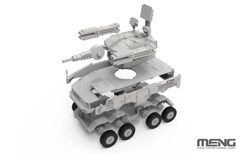 MENG Chinese Type 625E AA Gun & Missile Integrated Weapon System 1/72 (Předobjednávka říjen)