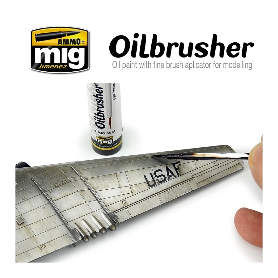 Ammo Mig Oilbrusher Buff / Béžová
