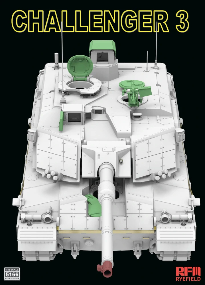 RFM Challenger 3 120mm L55A1 Smoothbore Gun 1/35 (Předobjednávka listopad)