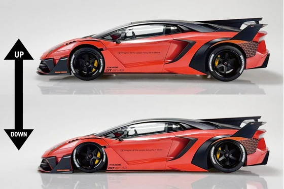 Aoshima Liberty Walk Silhouette Works Lamborghini Aventador GT EVO Ver.2 1/24 (Předobjednávka únor)