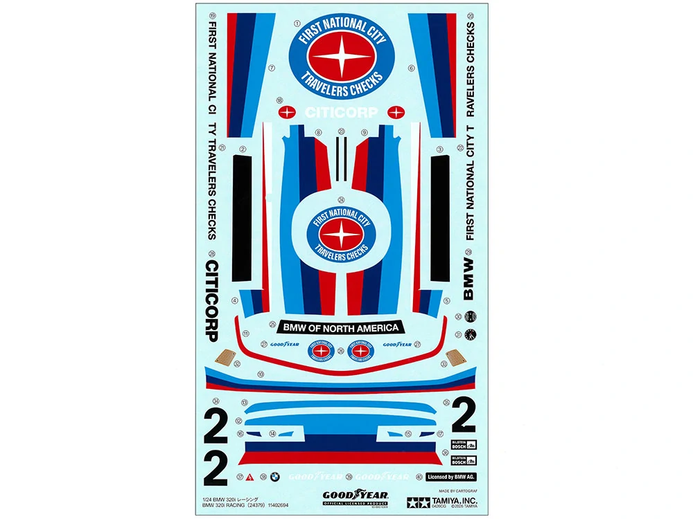 Tamiya BMW 320i RACING 1/24 (Předobjednávka prosinec)