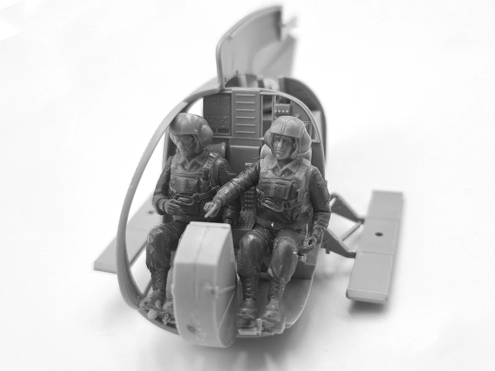 ICM Delta Force Assault Team with MH-6J 1/48 (Předobjednávka říjen/listopad)