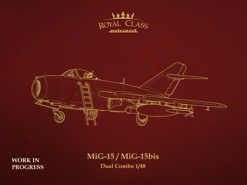 Eduard MiG-15 ROYAL CLASS (ČR) 1/48 (Předobjednávka prosinec)