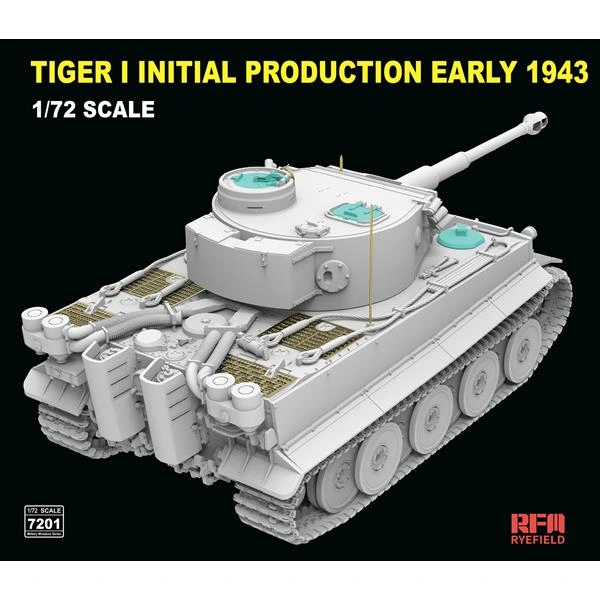 RFM Tiger I initial production, early 1943 1/72 (Předobjednávka prosinec/leden)