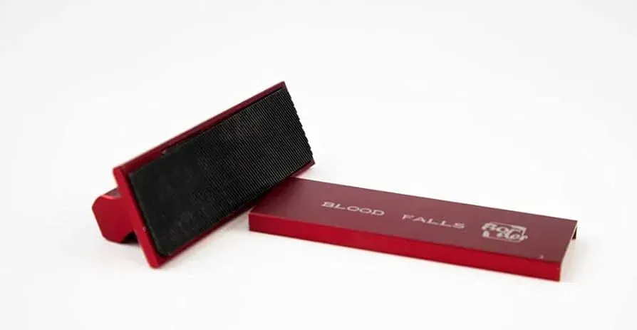 Border Model Grinding Plate & Sandpaper 2in1 Tool - Course Grit (Red) / Kovové brusné madlo (2 v 1 i pro brusný papír) - hrubé