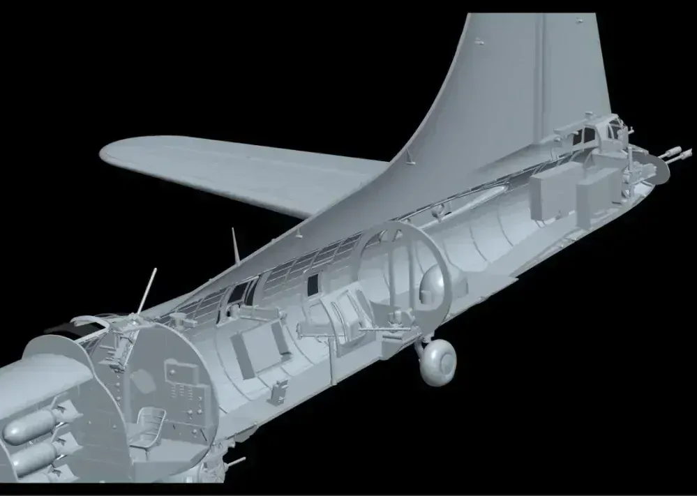 HK Models B-17G Early Flying Fortress 1/48