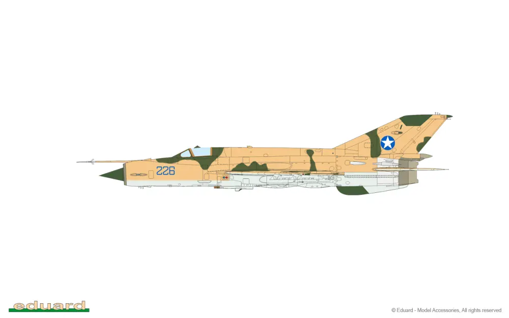 Eduard MiG-21MF Interceptor Weekend (ČR) 1/72