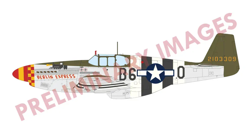 Eduard OVERLORD: D-DAY MUSTANGS / P-51B MUSTANG DUAL COMBO 2v1 Limited 1/48