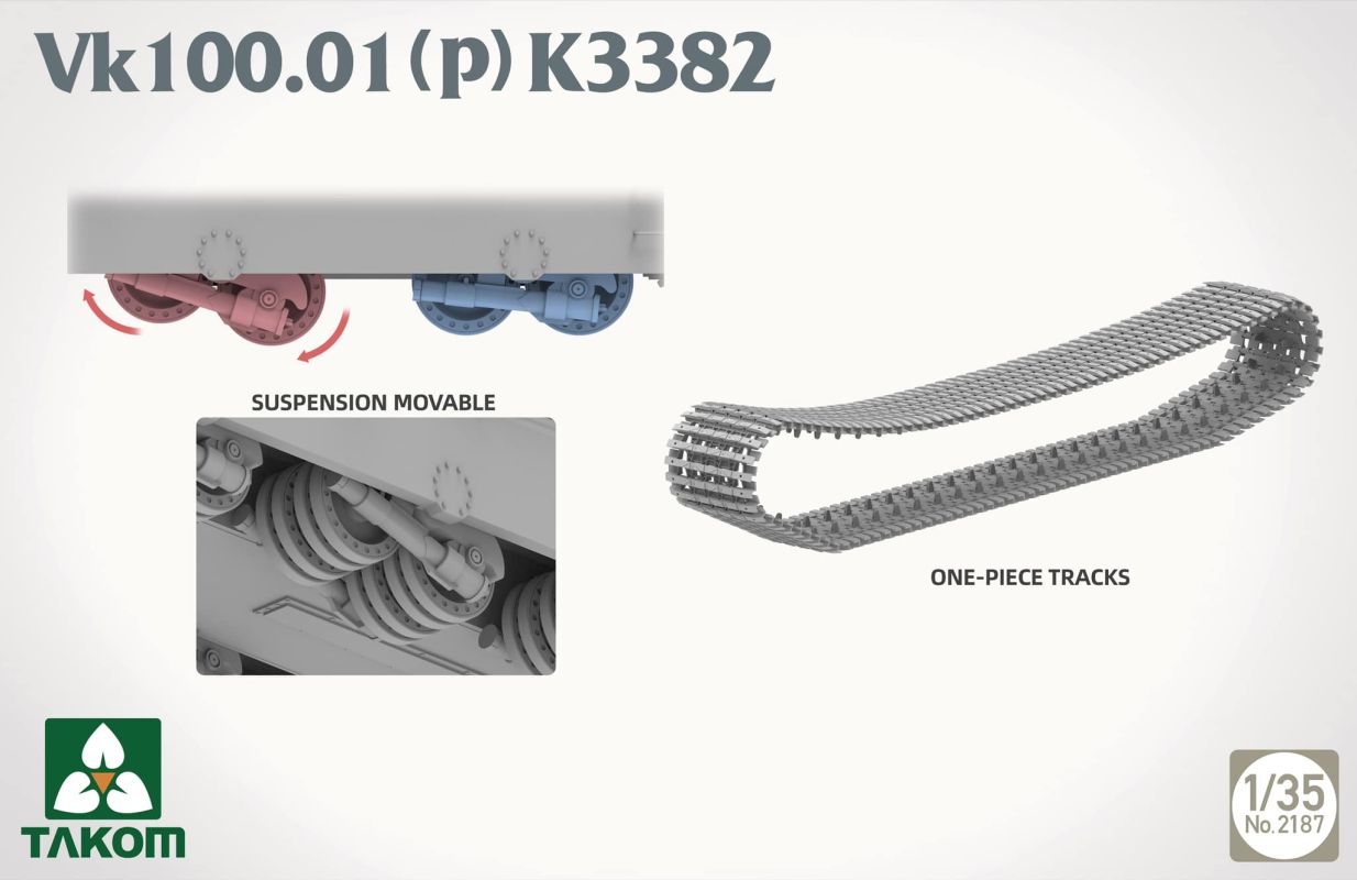 Takom VK.100.01 (P) K3382 1/35