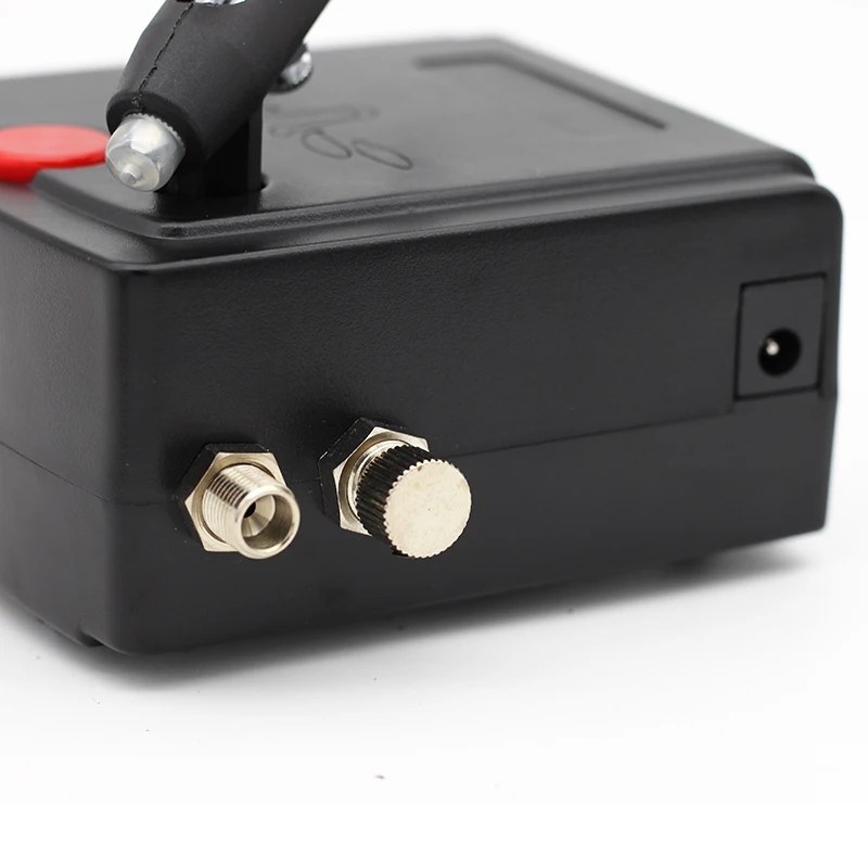 Airbrush Starter Set - Pistole + Kompresor + Příslušenství (trysky 0.2mm + 0.3mm + 0.5mm)