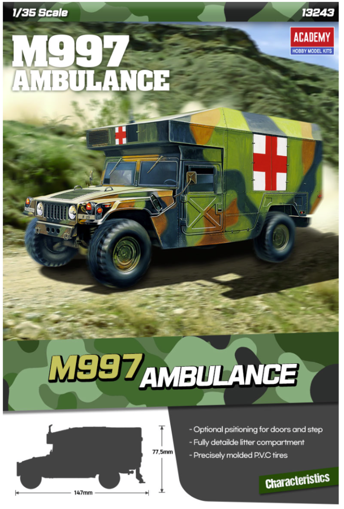 Academy M997 Maxi Ambulance 1/35