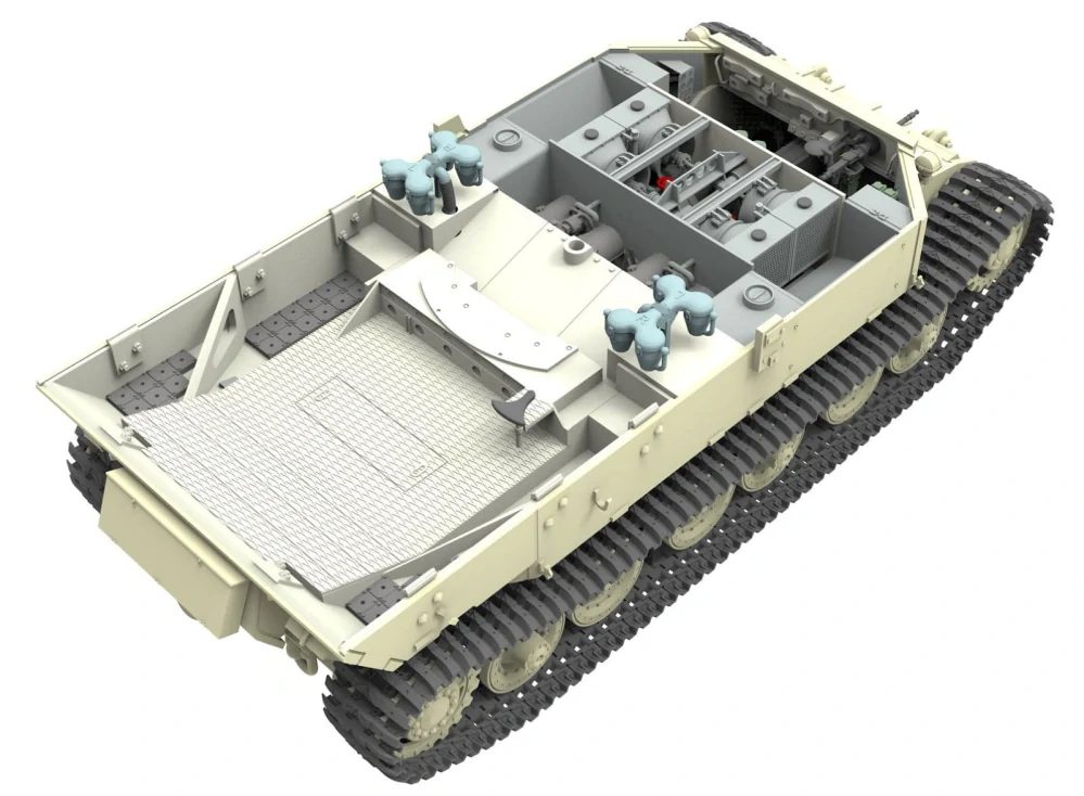 Amusing Hobby Schwerer Jagdpanzer Elefant Sd.Kfz.184 - Full Interior 1/35