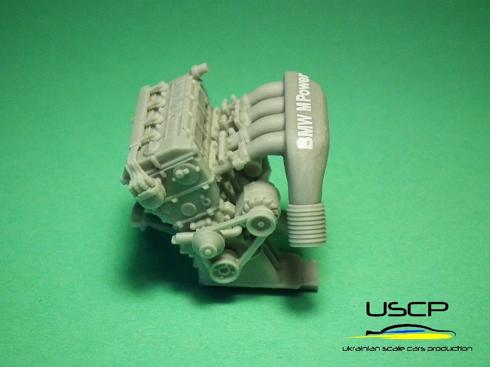 USCP BMW M3 E30 Racing Engine Bay Set - Motorový prostor 1/24