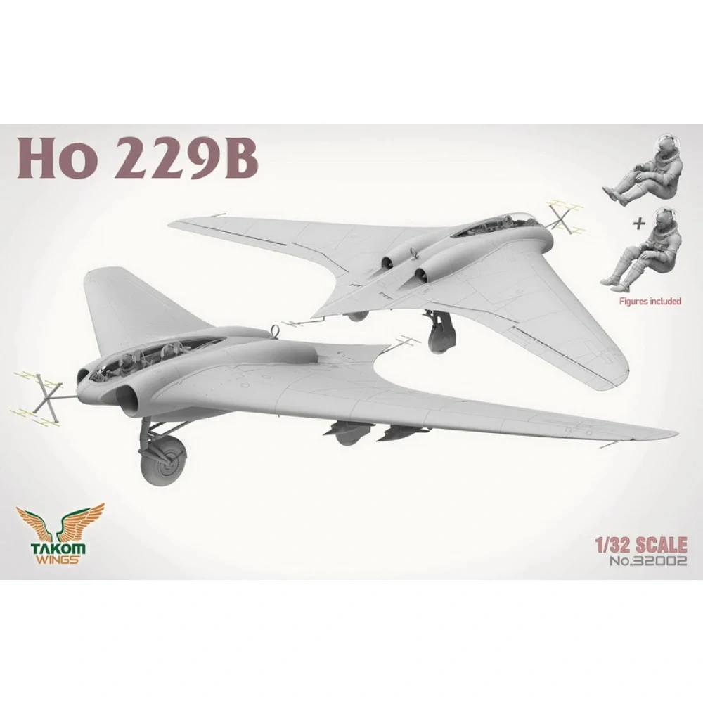 Takom Ho 229 BOX 2 Ho229A + Ho229B + 1/16 Ho229 Pilot-Limited 1/32