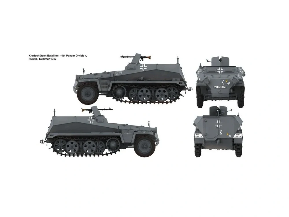 Das Werk Sd.Kfz. 250/1 Ausf. A 1/16