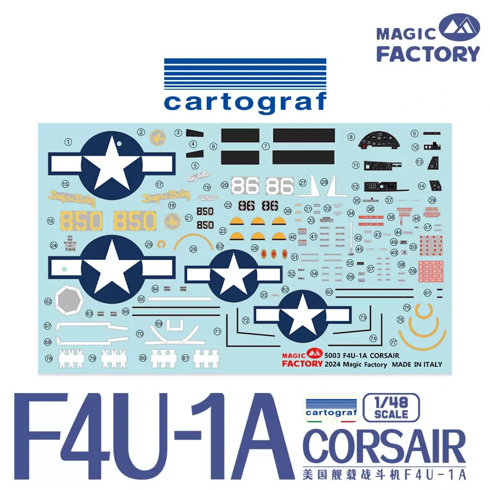 Magic Factory Vought F-4U-1A Corsair (Single Version) 1/48