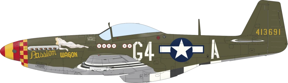 Eduard P-51D-5 Mustang Weekend 1/72
