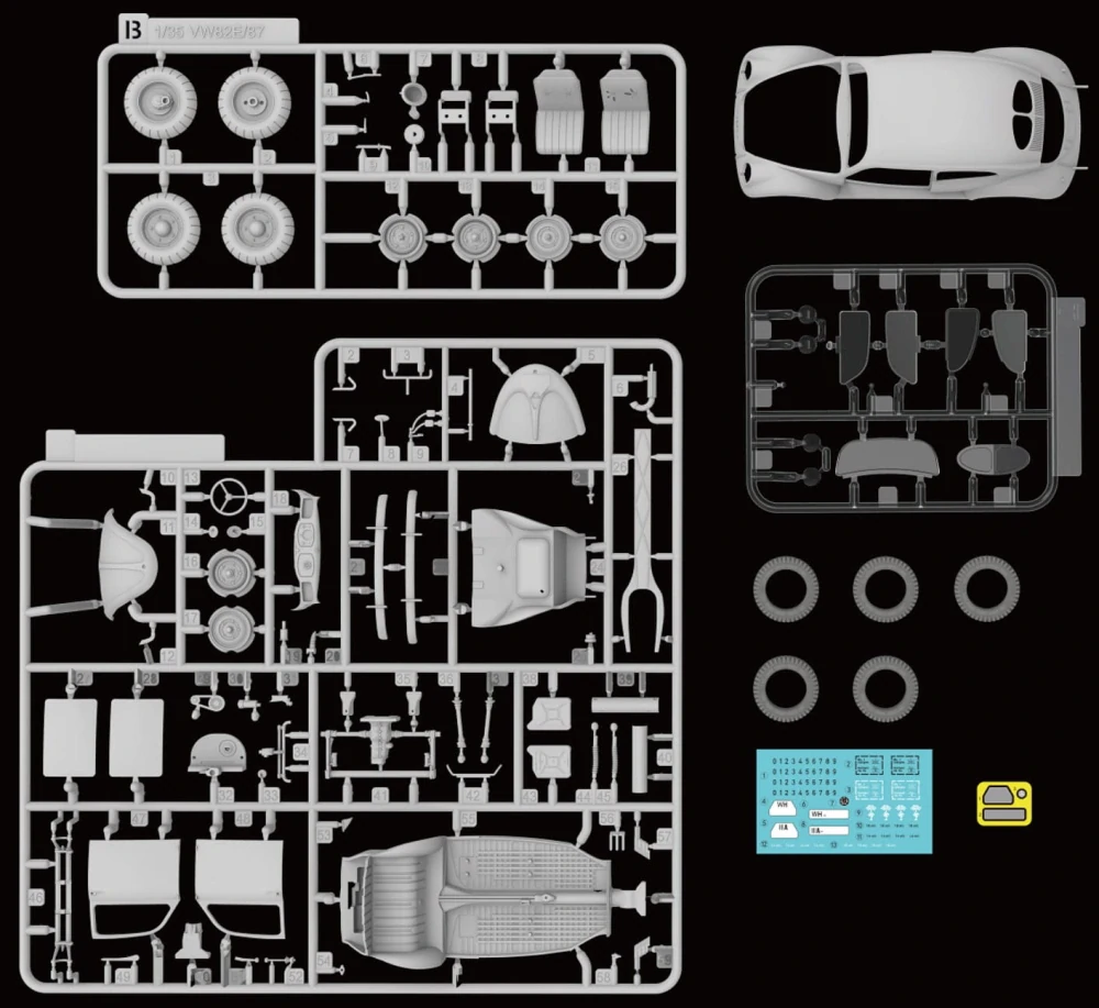 RFM German Staff Car Type 82E w/ full Interior 1/35
