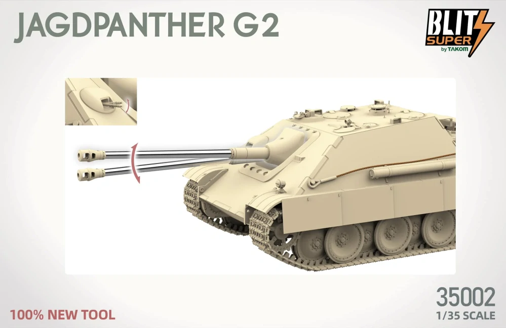 Das Werk Jagdpanther G2 - SUPER BLITZ 1/35