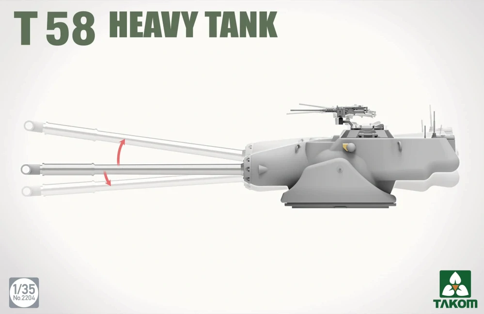 Takom T58 Heavy Tank 1/35