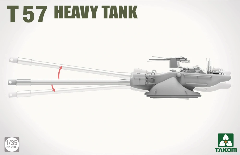 Takom T57 Heavy Tank 1/35