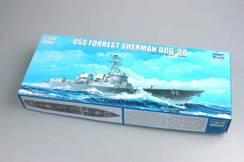 Trumpeter American destroyer USS Forrest Sherman DDG-98 1/350