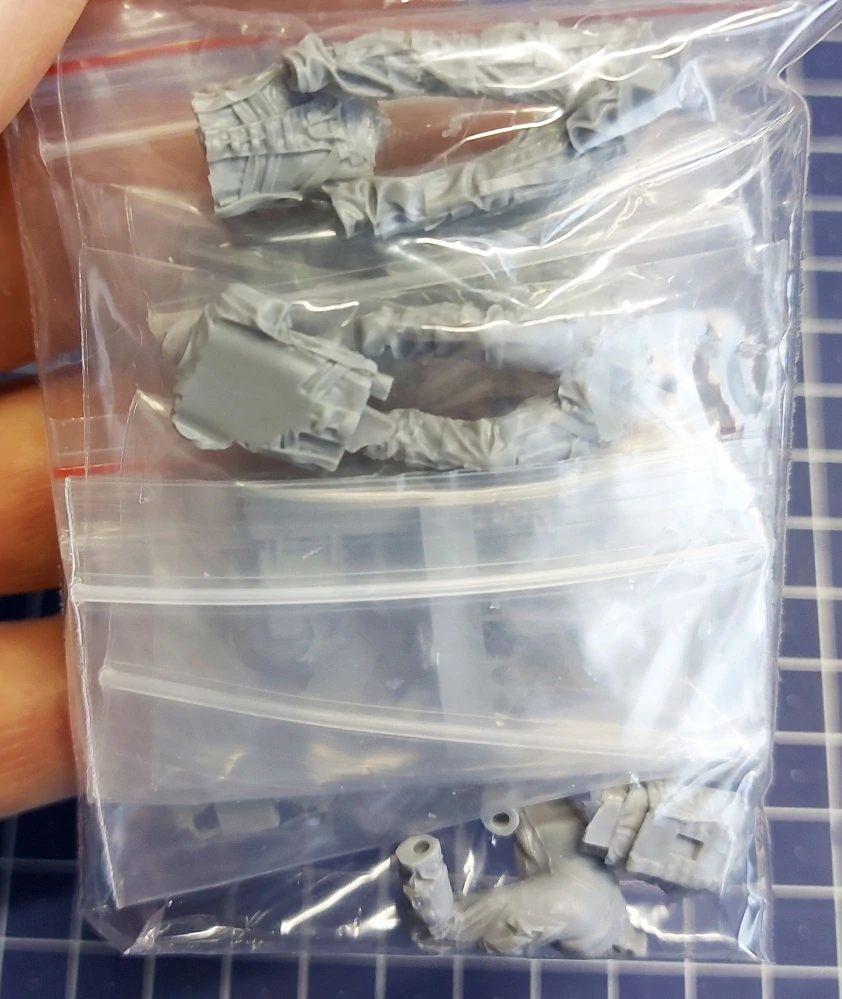 MH-60 Crew - Resin figures + Machine gun (7x figurka + 2x kulomet) 1/35 