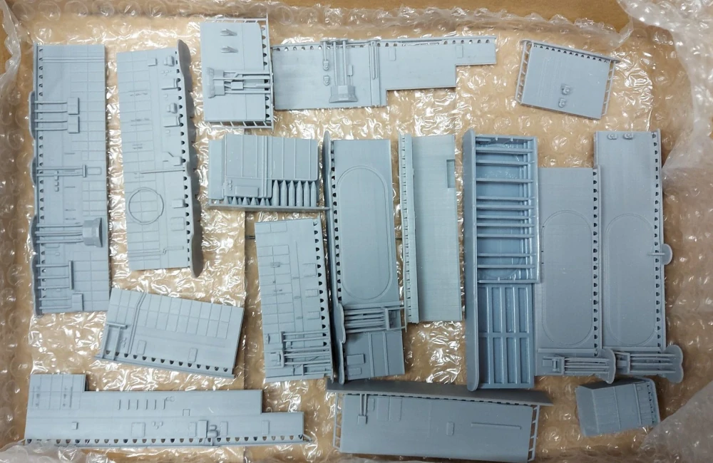 L'Arsenal 2.0 USS Nimitz (CVN-68) Hangar Detail Kit - 3D Print (For Trumpeter) 1/350