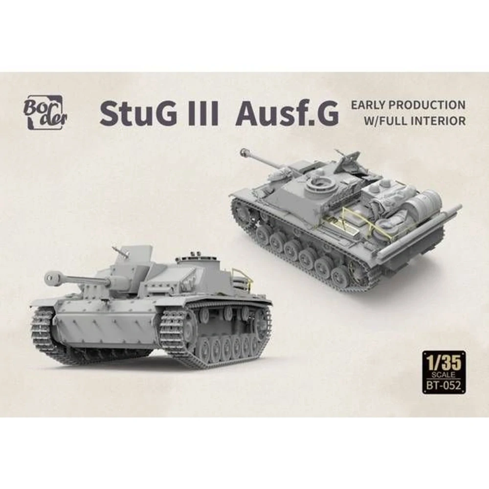 Border Model StuG III Ausf. G Early Production w/ Full Interior 1/35