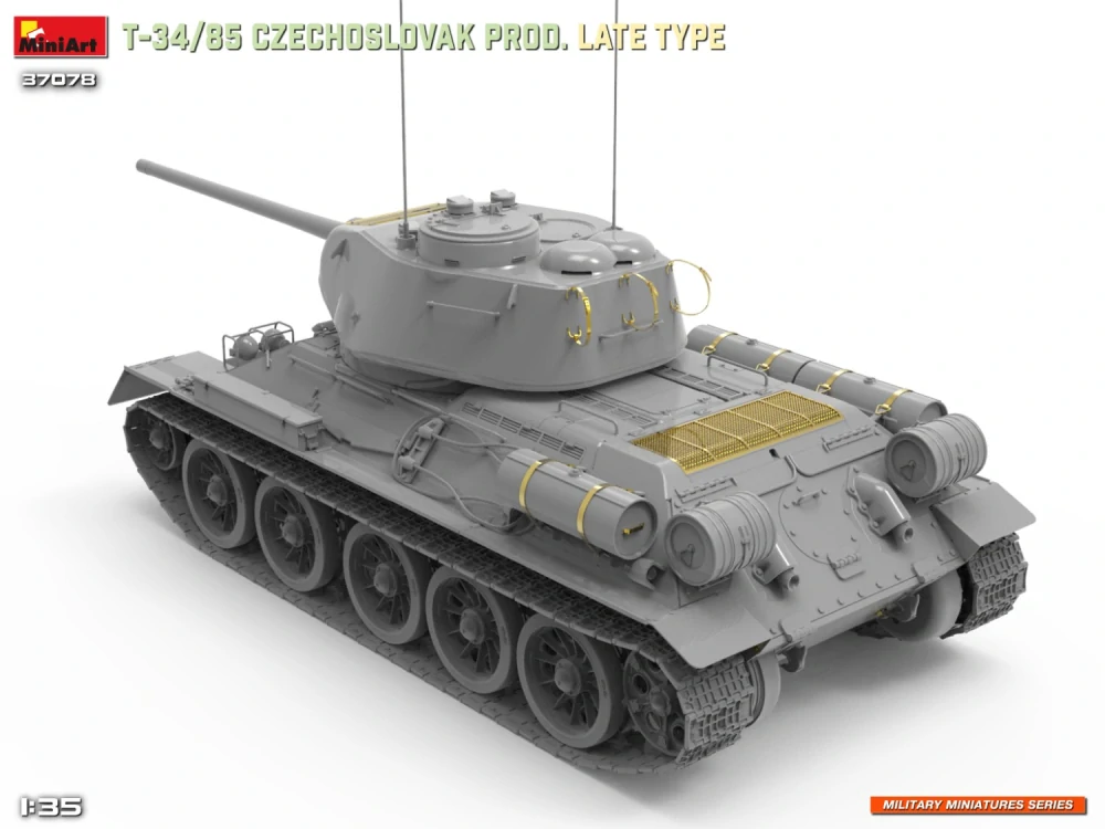 MiniArt T-34-85 Czechoslovak Prod. Late Type (ČR) 1/35