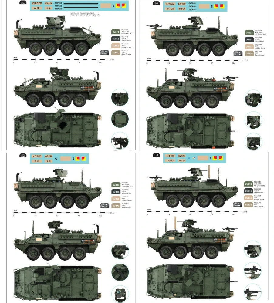 Border Model Stryker M1127 RV (2in1) 1/72
