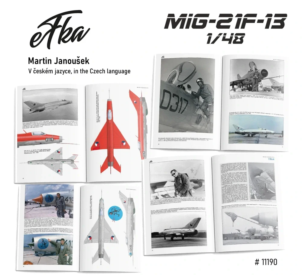 Eduard EFKA / MiG-21F-13 ve službě československého letectva Limited (ČR) 1/48