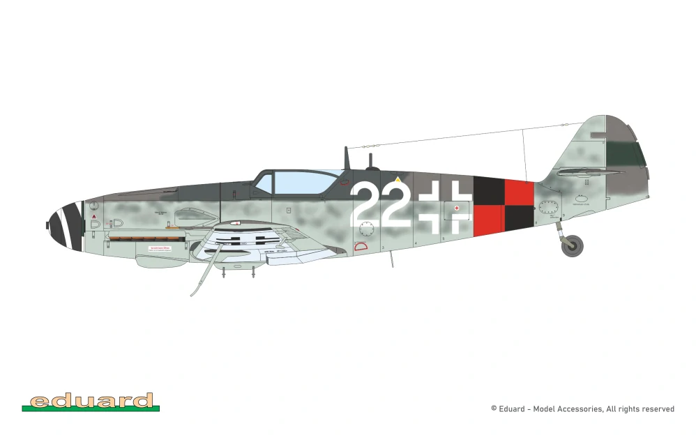 Eduard Bf 109G-10 ERLA ProfiPACK 1/72