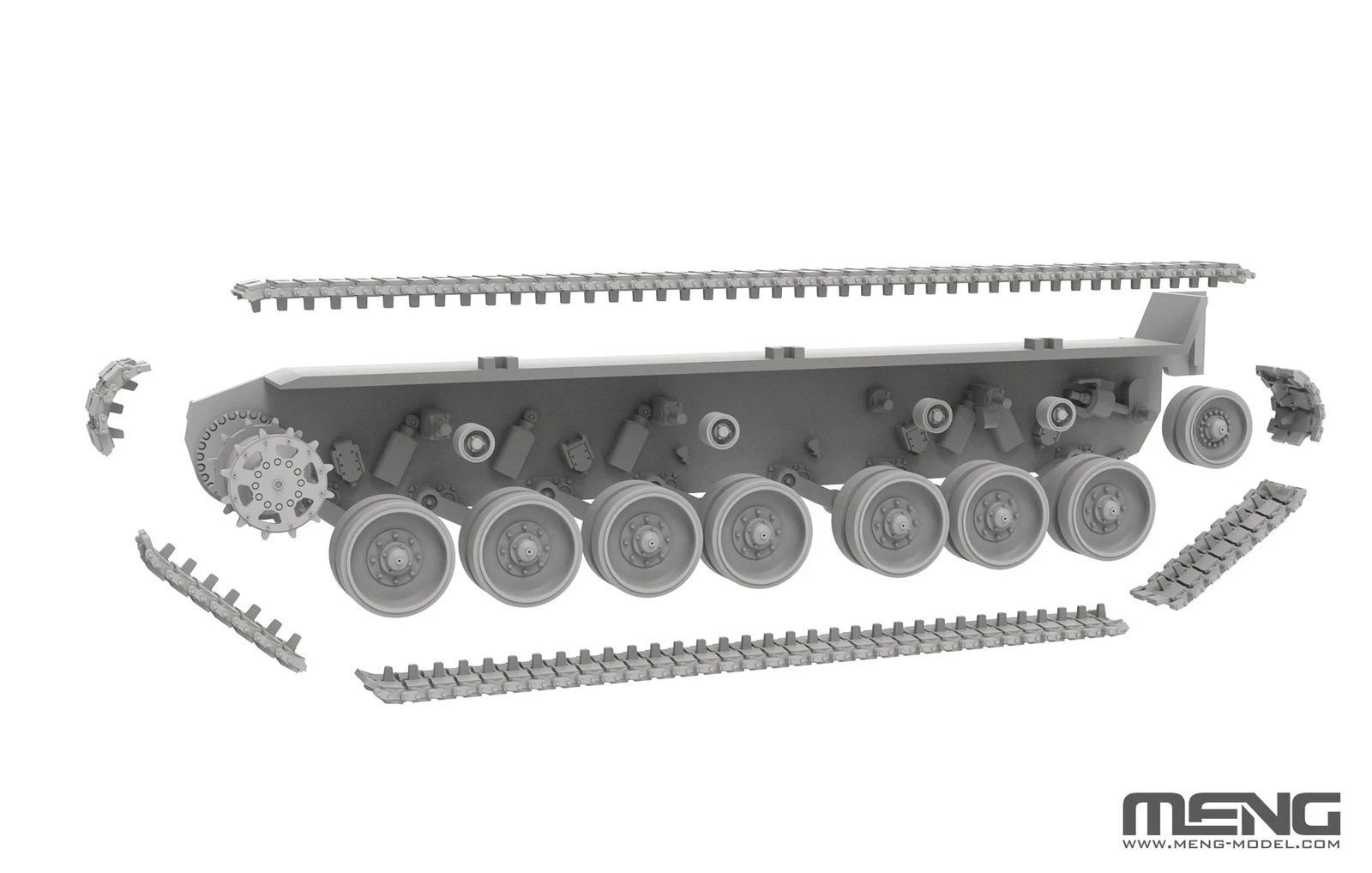 MENG German Panzerhaubitze 2000 Self-Propelled Howitzer 1/72