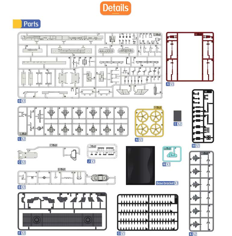Magic Factory PLAN Type 003 Aircraft Carrier CV-18 Fujian 1/700