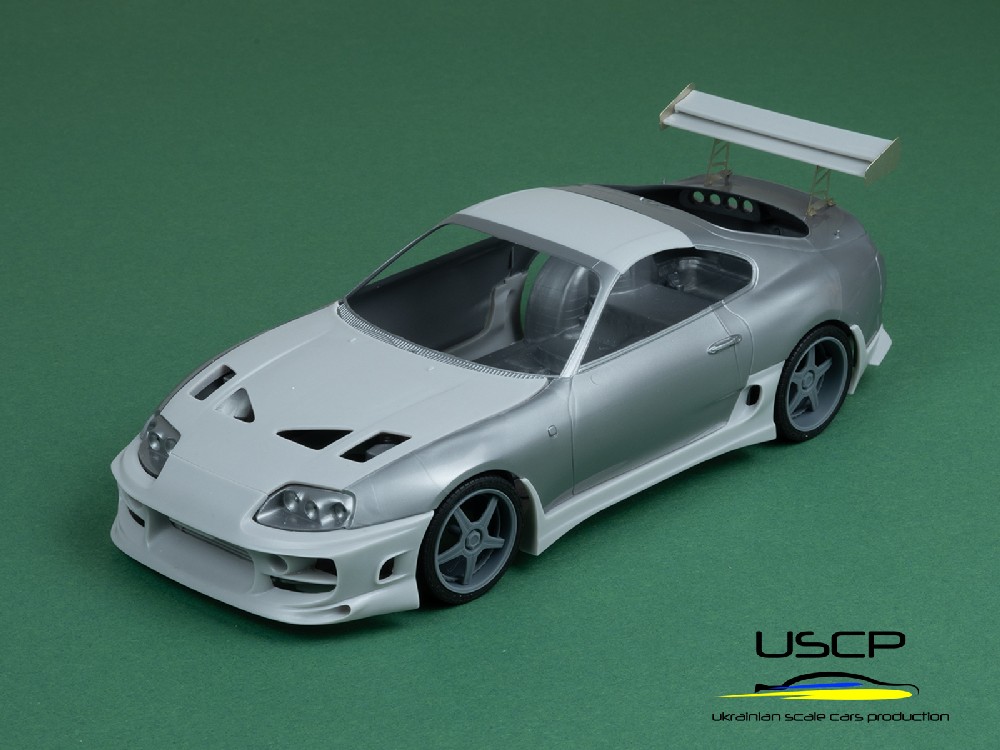 USCP Toyota Supra F&F Transkit for Tamiya / Přestavbový set 1/24