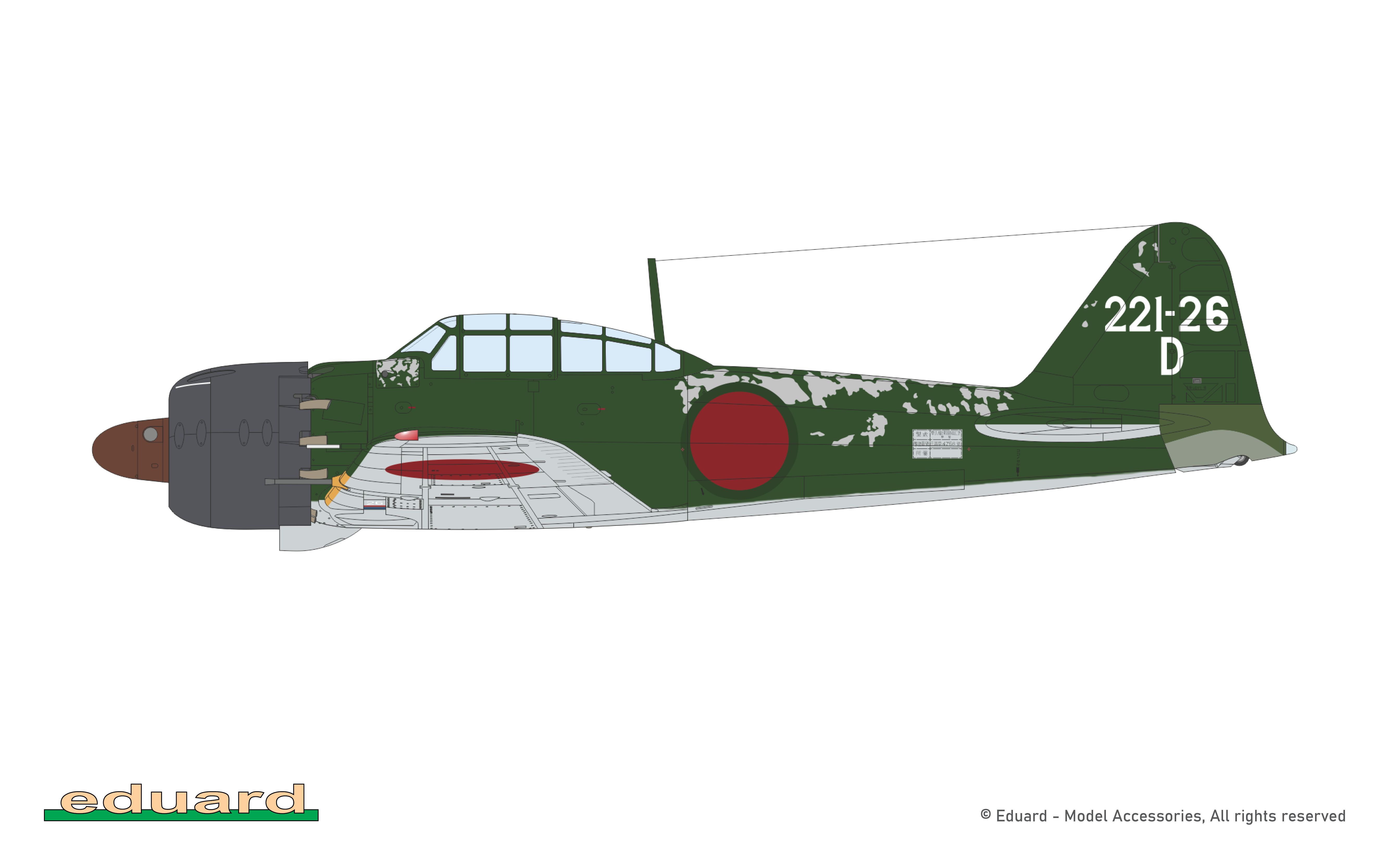 Eduard A6M5 Zero Type 52a ProfiPACK 1/48