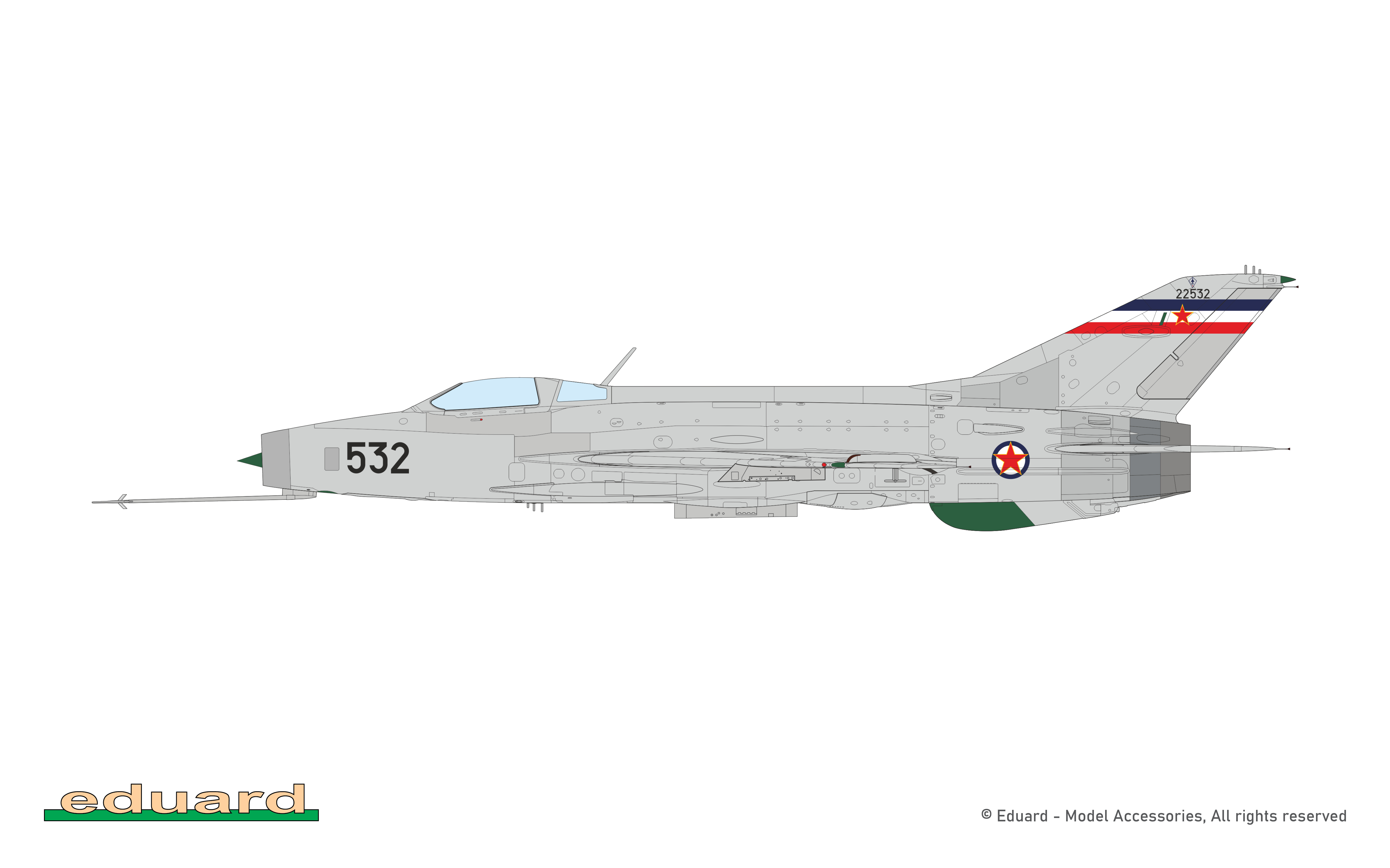 Eduard MiG-21 F-13 ProfiPACK (ČR) 1/48